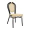 Flash Furniture Cannes Thonet French Bistro Stacking Chair, Natural PE Cane Rattan and Black Aluminum Frame SDA-AD642110-1-NAT-BK-GG - alternate 4